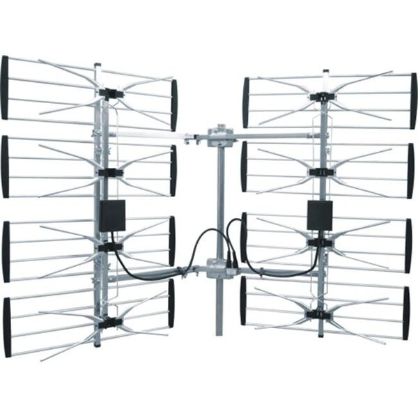 Digiwave Digiwave ANT7293 360 Degree Adjustable Multidirectional Super 8 Bay HDTV Antenna - ANT7293