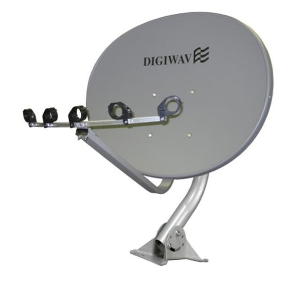 Homevision Technology Homevision Technology DWD85TE 85cm Elliptical Dish  T-0.7mm Galvanized Steel with E2-Rotational Mount and SMTA Stand with 5 LNB - DWD85TE