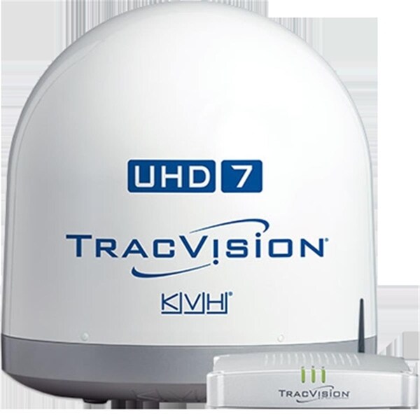 Kvh -01-0423-01SL TracVision UHD7 in Standard Dome - KVH01042301SL
