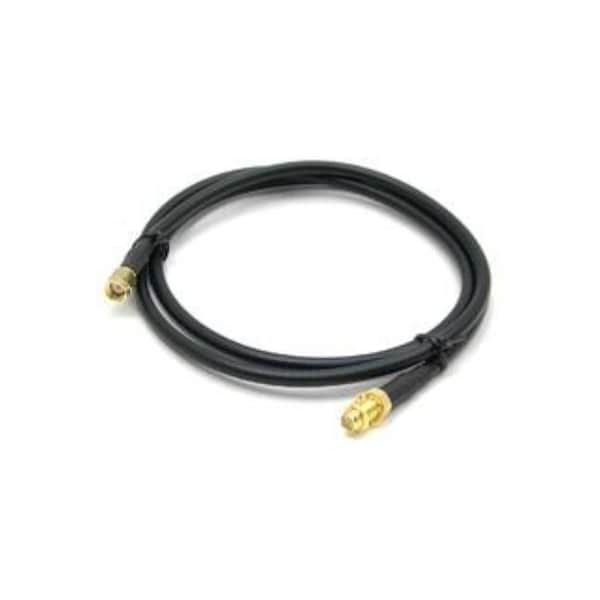 Antaira RF Cable, Reverse SMA Male to Reverse SMA Female, C200, 1 Meter - CB-RSMAM-RSMAF-C200-1M