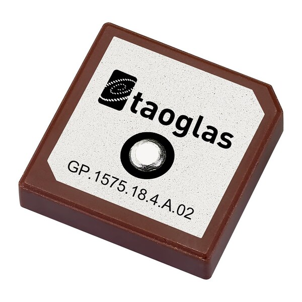 Taoglas Antennas Gp.1575.18.4.A.02 Gps/Galileo 18*18*4Mm 1575Mhz Patch Antenna - GP.1575.18.4.A.02