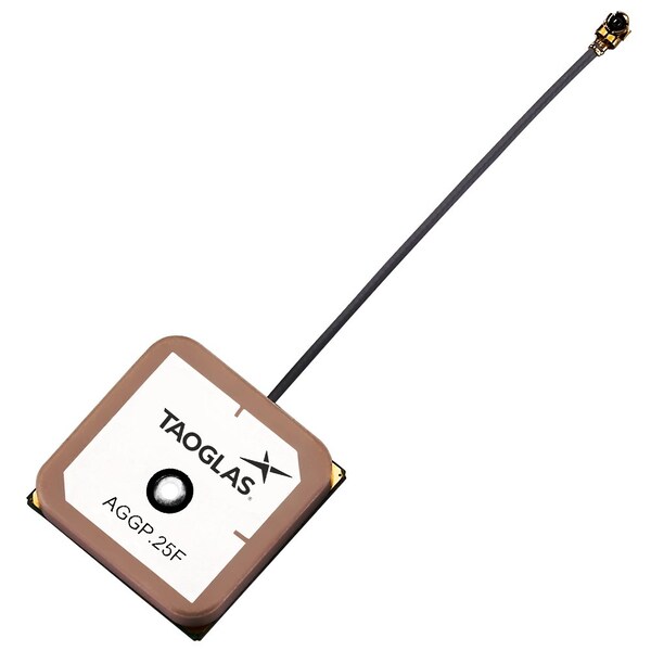 Taoglas Antennas Aggp.25F Gps/Glonass/Galileo 2 Stage Active Patch 25*25*7.4Mm, 60Mm 1.13 - AGGP.25F.07.0060A