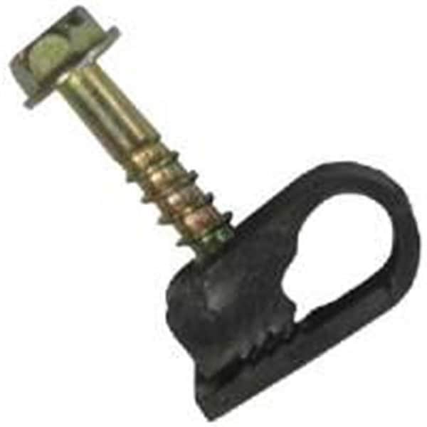 Eagle Aspen Eagle Aspen 500206 SINGLE FLEXIBLE CABLE CLIPS WITH SCREWS; 100 Pack - YYPT-EAS202SBB