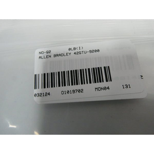 Sensor fotoeléctrico Allen Bradley de 10-40V-DC - 42GTU-9200