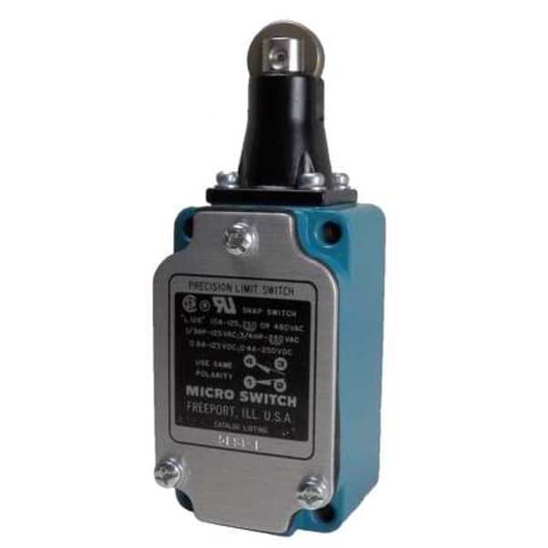 Interruptor de límite Honeywell, émbolo, 1NC/1NO, 10A @ 480V AC, Ubicación del actuador: Superior - 5LS1