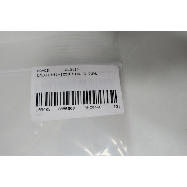 Omega 5-1/2IN 3/16IN TERMOPAR - NB1-ICSS-316U-6-DUAL