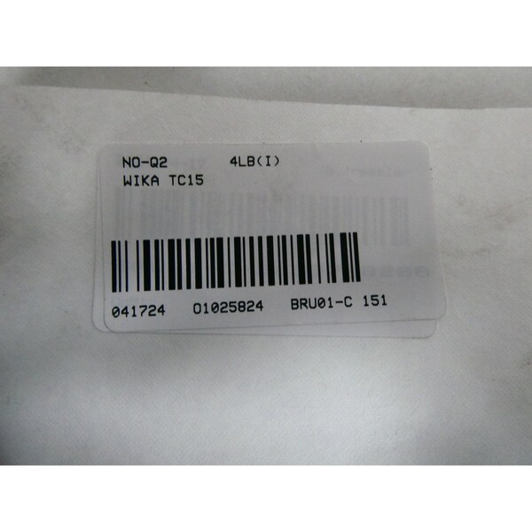 Termopar tipo T de 1/4 de pulgada de 17 pulgadas 30V-DC - TC15-1/4