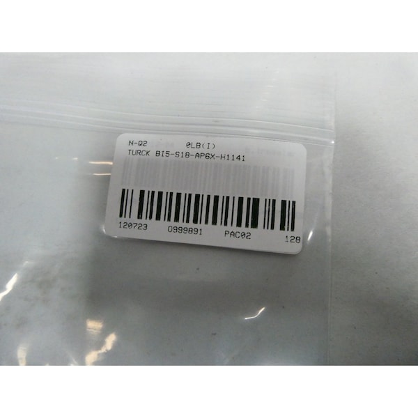 Sensor de proximidad Turck 200Ma 10-30V-CD - BI5-S18-AP6X-H1141