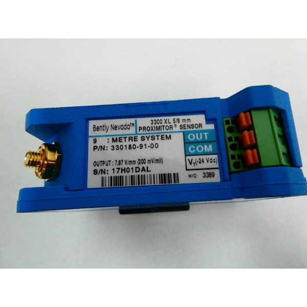 Bently Nevada 3300 XL 5/8MM PROXIMITOR SENSOR DE PROXIMIDAD 24V-DC - 330180-91-00