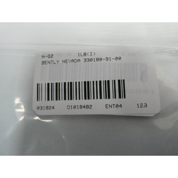 Bently Nevada 3300 XL 5/8MM PROXIMITOR SENSOR DE PROXIMIDAD 24V-DC - 330180-91-00