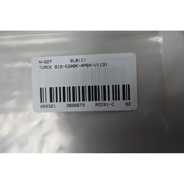 Sensor de proximidad inductivo Turck Bi2-Eg08K-Ap6X-V1131 de 10-30V-CD - BI2-EG08K-AP6X-V1131