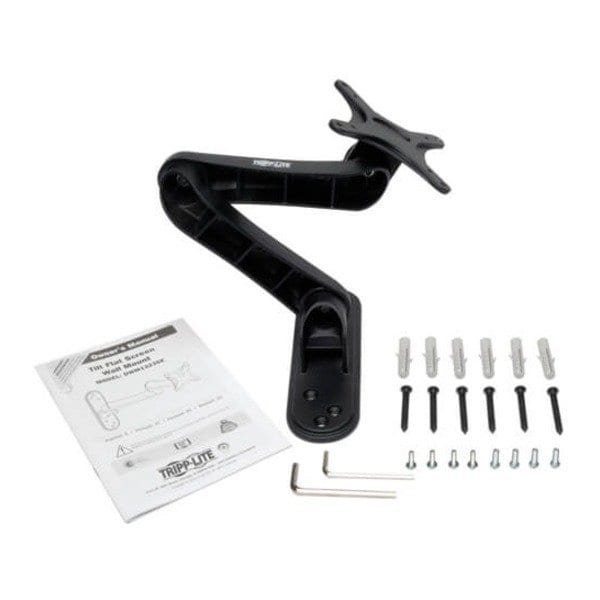 Tripp Lite TV Wall Monitor Mount Arm Swivel Tilt, 13" to 27" Screen - DWM1327SE