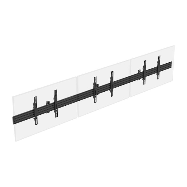 Monoprice Commercial Series 3x1 Menu Board Wall Mount for Screens between 32in a - 39663