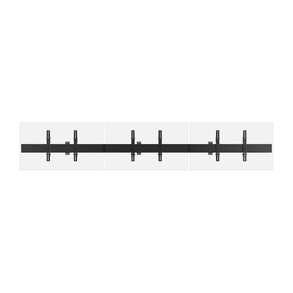 Monoprice Commercial Series 3x1 Menu Board Wall Mount for Screens between 32in a - 39663