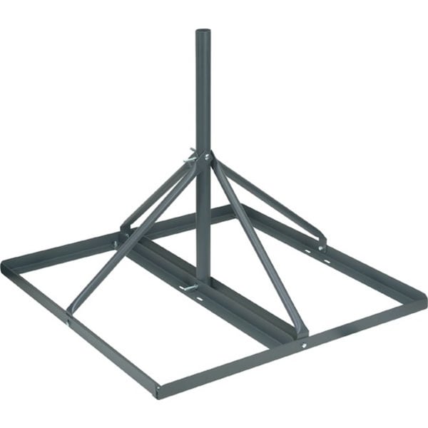 Video Mount Products VMP FRM125 Roof Mount for Antenna, Surveillance Camera - Dark Gray - Dark Gray - FRM-125