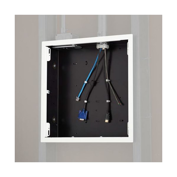 Chief Chief Proximity In-Wall Storage Box with White Flange - White - White - PAC526FW