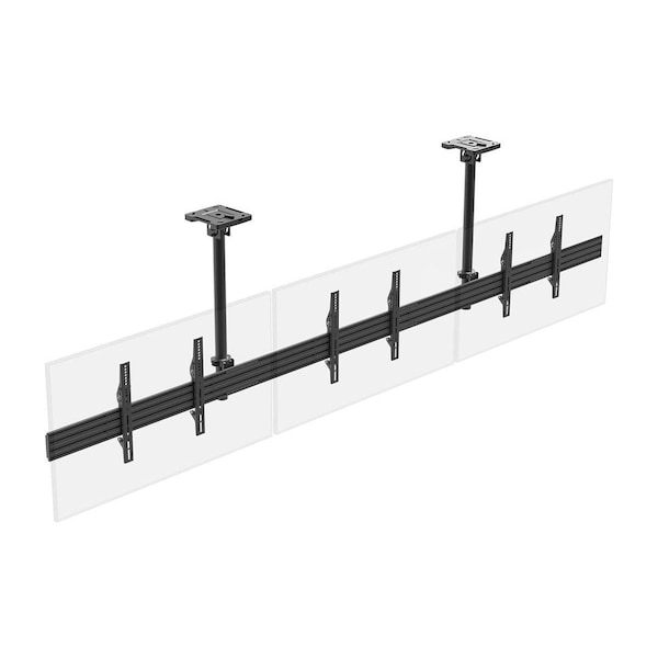 Monoprice Commercial Series3x1 Menu Board Ceiling Mount for Displays between 32i - 39664