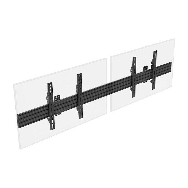 Monoprice Commercial Series 2x1 Menu Board Wall Mount for Screens between 32in t - 39661