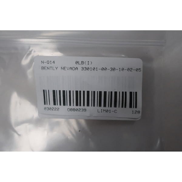 Sensor de proximidad Bently Nevada 3300 Xl de 8 mm - 330101-00-30-10-02-05