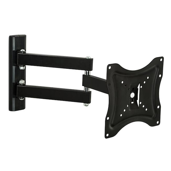 Betterbattery 23-42 in. Swivel Full Motion Articulating Tilting TV Wall Mount; Black - BE381547