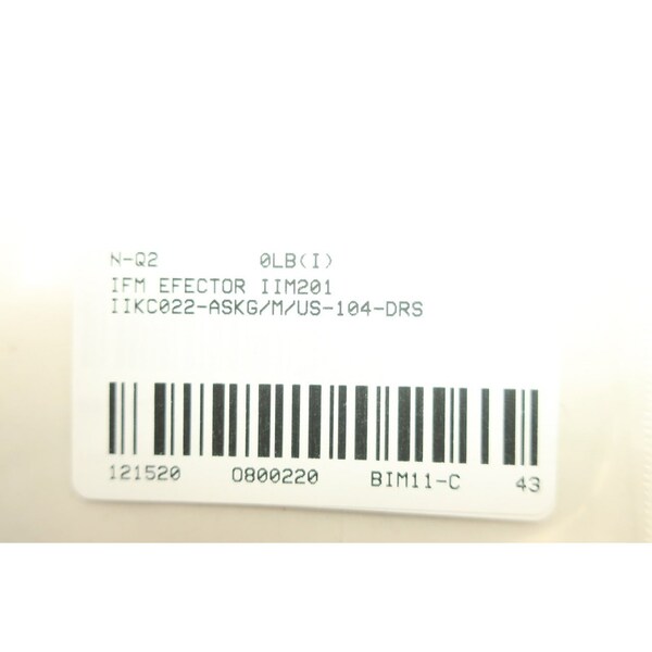 Sensor de proximidad - IIM201 IIKC022-ASKG/M/US-104-DRS