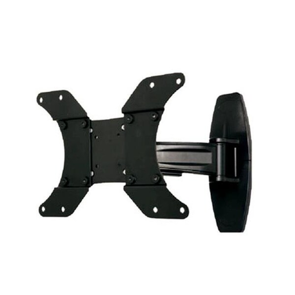Tygerclaw TygerClaw LCD5504BLK Full Motion Wall Mount for 23-37 in. Flat Panel TV; Black - LCD5504BLK