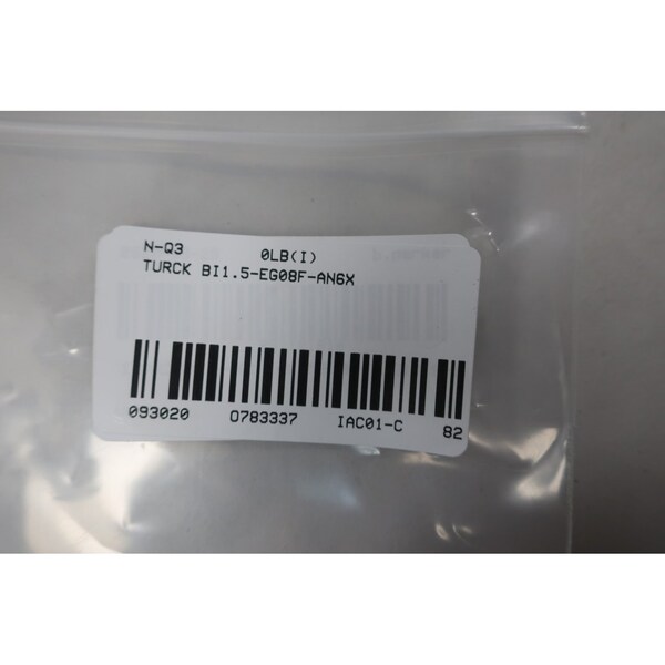 Sensor de proximidad Turck Bi1.5-Eg08F-An6X 10-30V-Dc - BI1.5-EG08F-AN6X