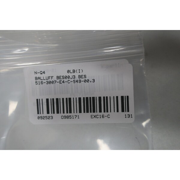 SENSOR DE PROXIMIDAD DE 10-30V-DC - BES00J3 BES 516-3007-E4-C-S49-00,3 de Balluff