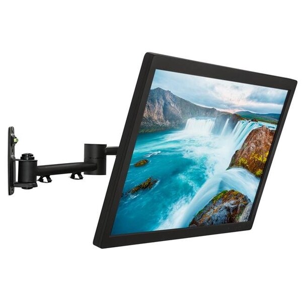 Betterbattery 13-42 in. LCD TV Wall Mount Bracket with Full Motion Swing Out Tilt & Swivel Articulating Arm for Flat Screen Displays - BE381553