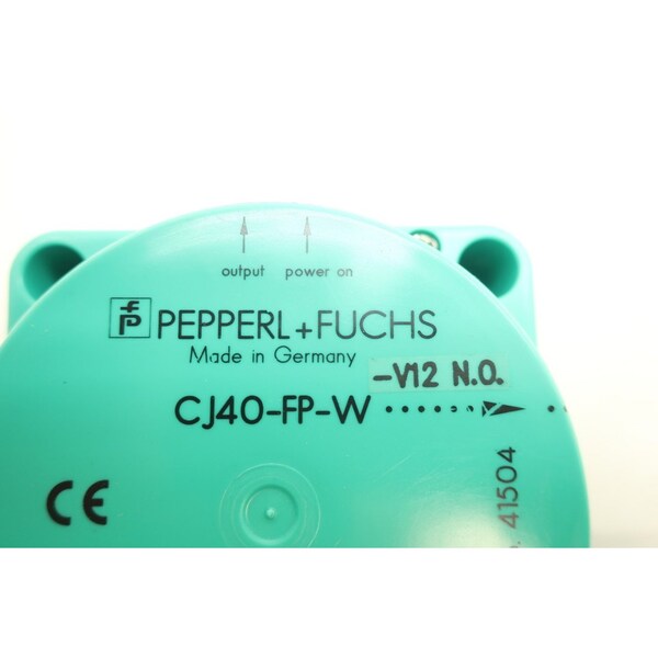 Sensor de proximidad inductivo Pepperl Fuchs CJ40-FP-W-P4-V12 de 20-253V CA - CJ40-FP-W-P4-V12