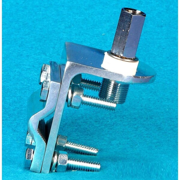 Serverusa CB Radio Antenna Single Mirror Mount Bracket So 23 SGL Groove - SE1592879