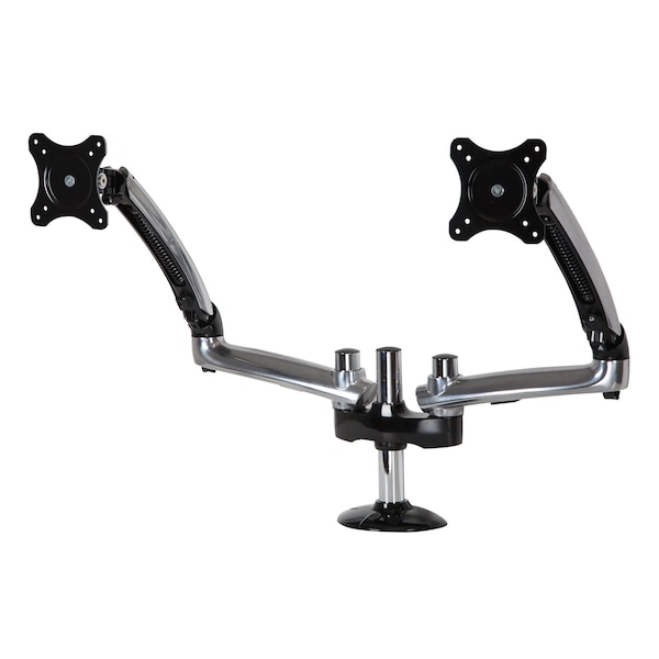 Peerless Industries Dual Desk Monitor Arm, 30" Monitors, 40 lb. Capacity - LCT620AD