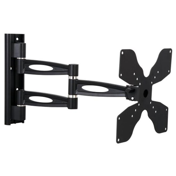 Tygerclaw TygerClaw LCD5003BLK TygerClaw 23 in. - 37 in. Full-Motion Wall Mount - Black - LCD5003BLK
