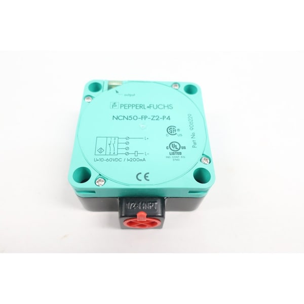 Sensor de proximidad inductivo Pepperl Fuchs Ncn50-Fp-Z2-P4 10-60V-DC - NCN50-FP-Z2-P4