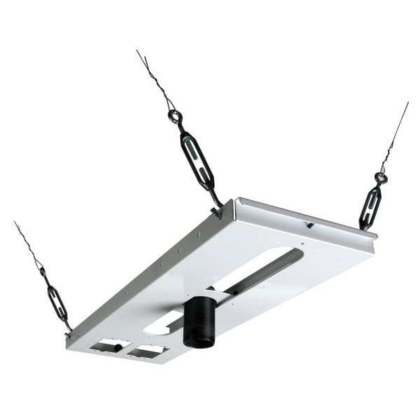 Peerless Industries White Suspended Ceiling Plate, 60 lb. Capacity - CMJ500R1