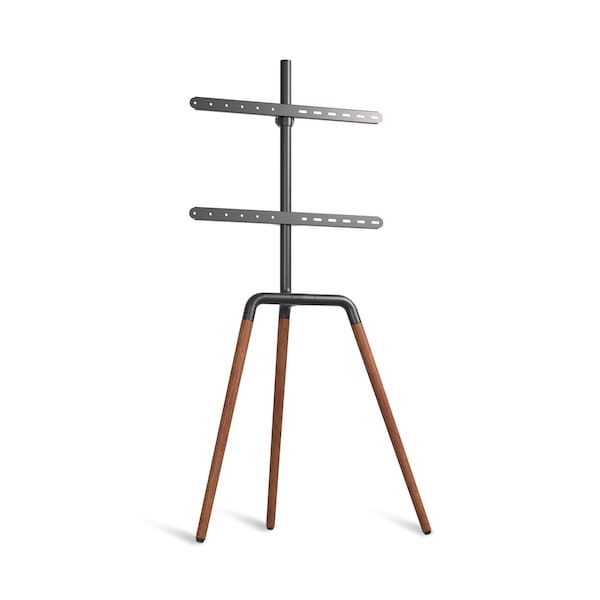 Promounts Artistic Wooden Easel TV Stand with Mount for TVs 47 in. - 72 in. Up to 99 lbs - AFMSS6404-02