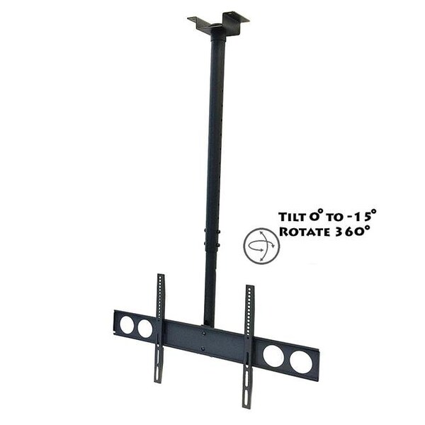 Megamounts Megamounts CMC-348 37 to 70 in. Heavy Duty Tilting Ceiling Television Mount for LCD; LED & Plasma Screens - CMC-348