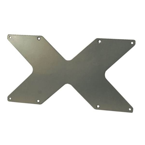 Video Mount Products VMP Mounting Adapter for Flat Panel Display - Silver - 400 x 200, 200 x 200 - VESA Mount Compatible - AP1