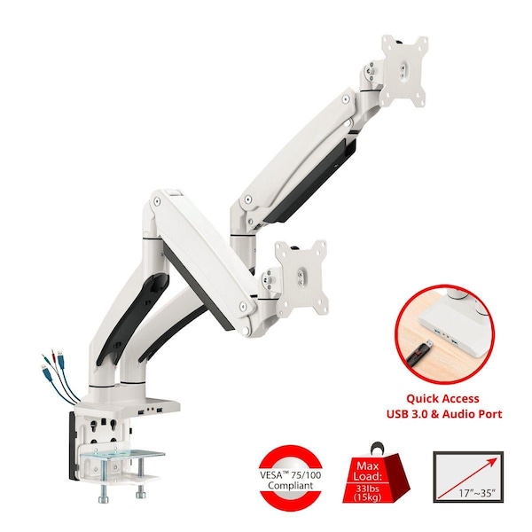 Betterbattery 23 in. Dual Aluminum Heavy Duty Mount - BE3758081