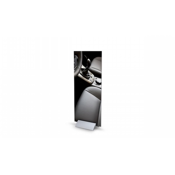 Testrite Visual Products Curvette Mounts 24 in. Curvette Mounts- Black - CM24-S