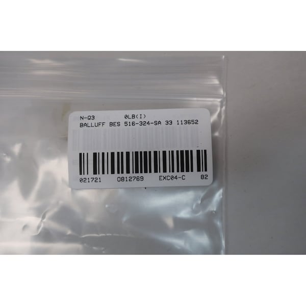 Sensor de proximidad Balluff Bes 516-324-Sa 33 113652 10-30V-Dc - BES 516-324-SA 33 113652