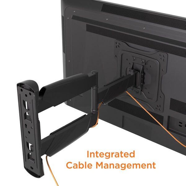 Promounts Full Motion TV Wall Mount for TVs 17 in. - 48 in. Up to 77 lbs - FSA22