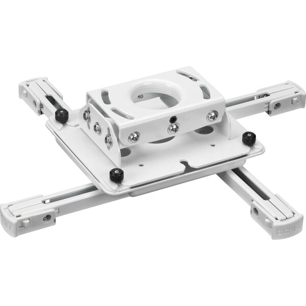 Chief Chief Universal Projector Ceiling Mount - 2nd Generation - White - Steel - 50 lb - RPAUW