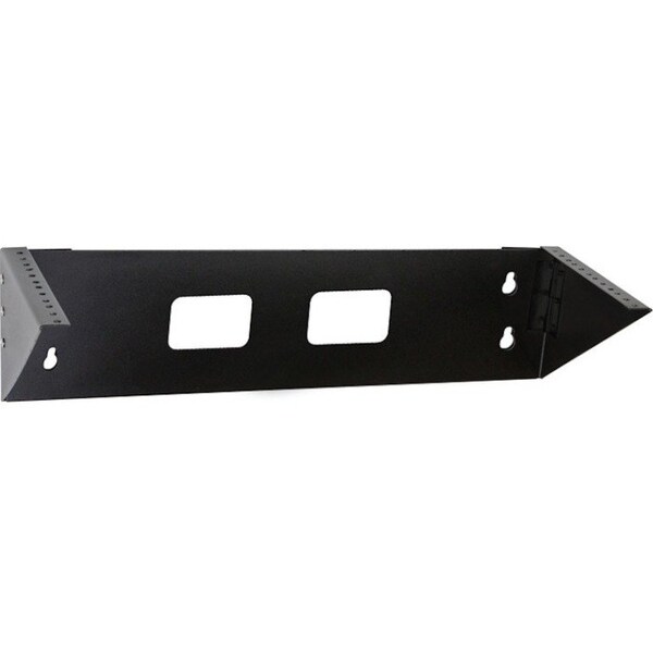 Video Mount Products VMP ER-VR4U Wall Mount for Rack Equipment - Black - 150 lb Load Capacity - Steel - 1 - ER-VR4U