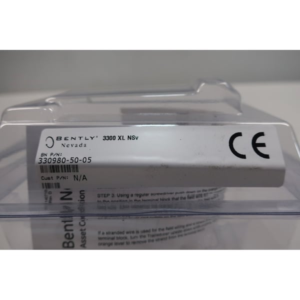 Bently Nevada 330980-50-05 Sensor de proximidad 3300 XL NSV Pro - 330980-50-05