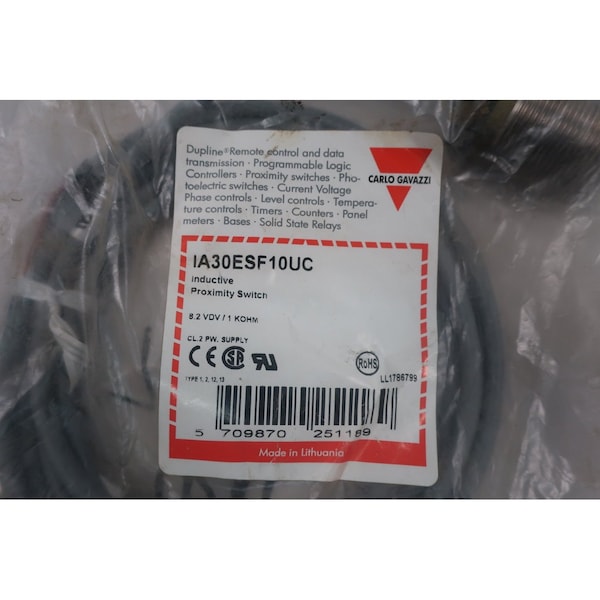 Interruptor de proximidad inductivo de 8.2V-CC - IA30ESF10UC