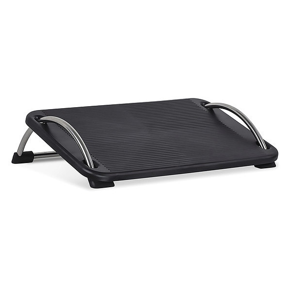 Mount-It Mount-It! Under Desk Ergonomic Footrest - Black - 15&deg; Tilt - Black - MI-7803
