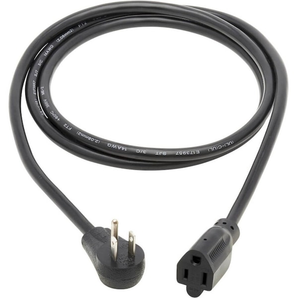Tripp Lite Power Extension Cord Right-Ang, P024-006-15D - P024-006-15D