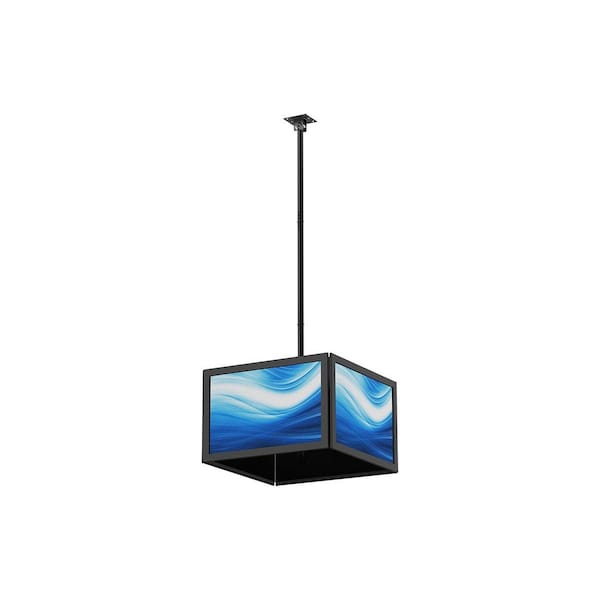 Monoprice Commercial Series Quad Sided Ceiling TV Mount Bracket_ For TVs 32in to - 34196
