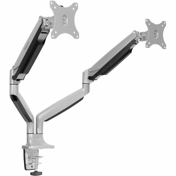 Mount-It Dual Monitor Desk Mount For 20"-32" Screens Silver - MI-1772